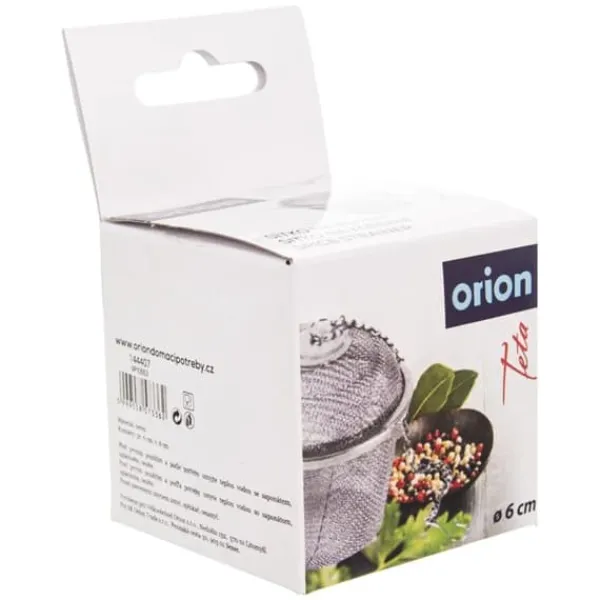 Tefiltre>Krydderi si, krydderibeholder til madlavning af suppe, infuser 6 cm ORION 144407