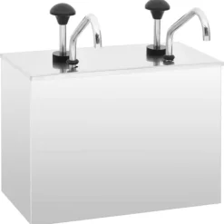 Saucekander>Krydderibeholdere - Living saucedispenser 2 x 3,5 l rustfrit stål