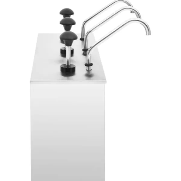 Krydderibeholdere - Living saucedispenser 3 x 3,5 l rustfrit stål Clearance