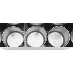 Krydderibeholdere - Living saucedispenser 3 x 3,5 l rustfrit stål Clearance