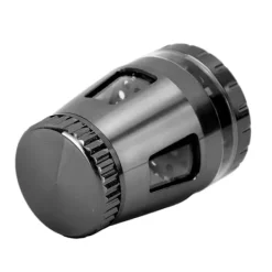 Krydderikværn Lille bærbar rustsikker zinklegering Manuel krydderimølle til tørre urter Nødder Sort Hot