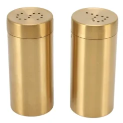Salt- & Peberstrøere>Krydderi-rysteflaskesæt - Rustfrit stål, rustfri krydderiglas til salt, sukker, peber, paprika - 2 stk.