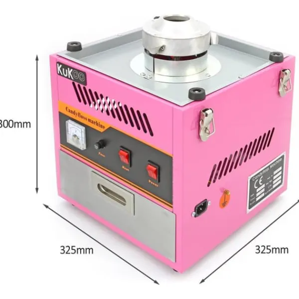 KuKoo Candy Floss Machine & Protective Dome New