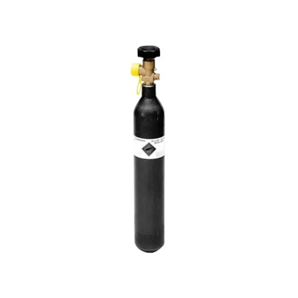 Sodavandsmaskiner>Kuldioxid, CO2 flaske - 0,5 kg, med flaskeholder - Kuldioxid flaske, Gasflaske, CO2 cylinder, Kuldioxid Carbondioxid cylinder, Kuldioxid beholder
