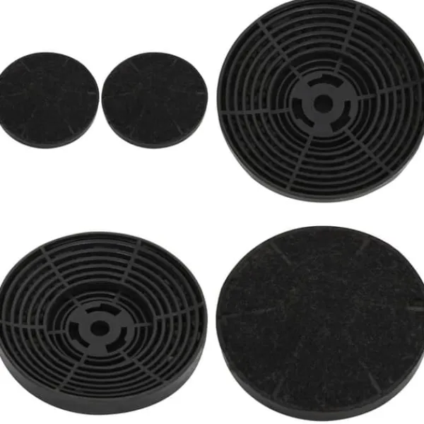 Emhætter>Kulfiltre til emhætte 2 stk. 105x21 mm - Kulfilter - Kulfiltre - Home & Living