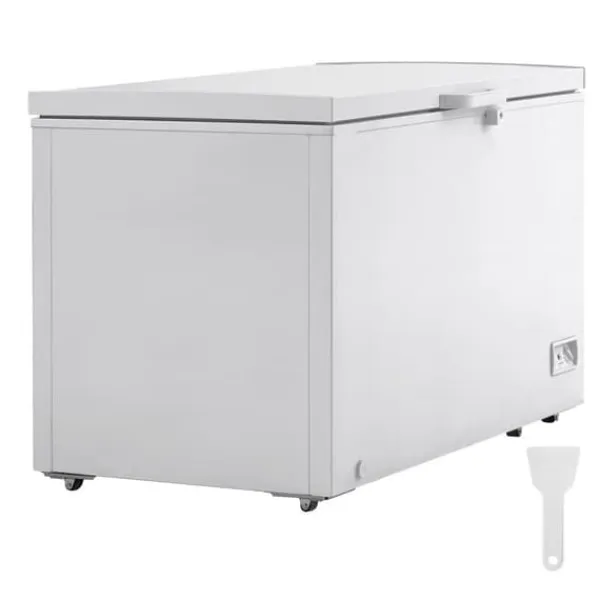 Kummefryser 12,8 ku.ft / 345 L stor dybfryser, 4 aftagelige kurve, energieffektiv, rummelig, holdbar design