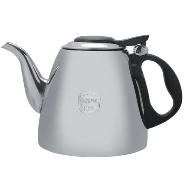 Elkedel>1,2l 1,5l Rustfrit Stål Komfur Tekande Te Kaffekande Elkedel Varmebestandigt Håndtag 1,2L