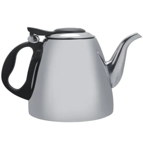 Elkedel>1,2l 1,5l Rustfrit Stål Komfur Tekande Te Kaffekande Elkedel Varmebestandigt Håndtag 1,2L