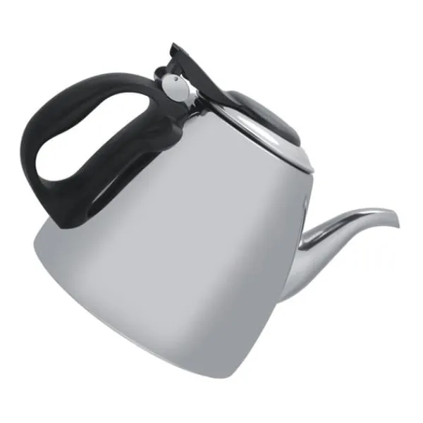 Elkedel>1,2l 1,5l Rustfrit Stål Komfur Tekande Te Kaffekande Elkedel Varmebestandigt Håndtag 1,2L