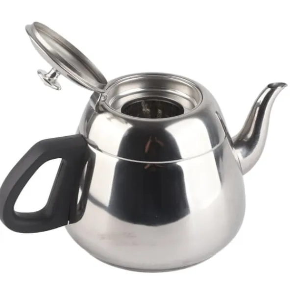 1,5l 2l rustfrit stål komfur tekande kaffekande tekedel varmtvandskedel med filter 2l New