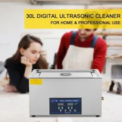 Ultralydsrenser>30L Ultralydsrens med dobbelt frekvens og varmelegeme. Ideel til rengøring af smykker, protese og kredsløb. 28/40KHz.