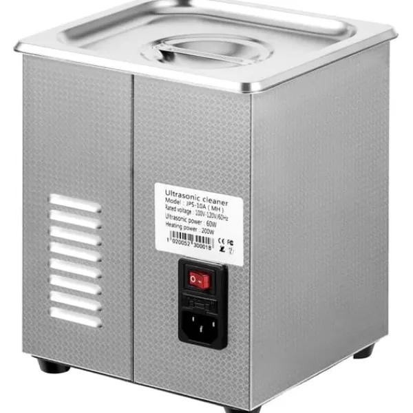Ultralydsrenser>2L Ultrasonic Cleaner, Rensemaskine til Smykker i Rustfrit Stål, Effektiv Rengøring, Hurtig Resultater