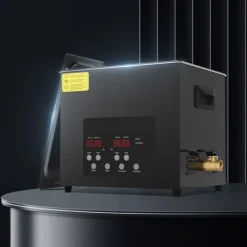 10L Ultrasonisk Rensemaskine, Renseapparat med Kurvevarmer og Timer, 240W effektivitet Outlet