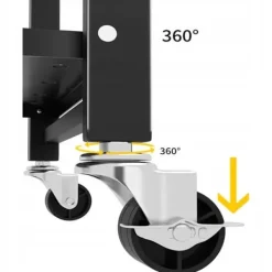 Lagerhylde FS005 SORT