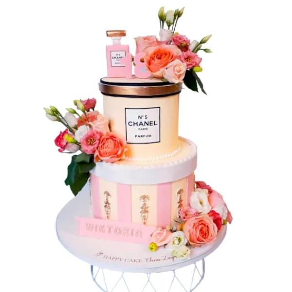 Serveringsfad & Skåle>2-lags kagefad 30/14 cm Brand4Cake