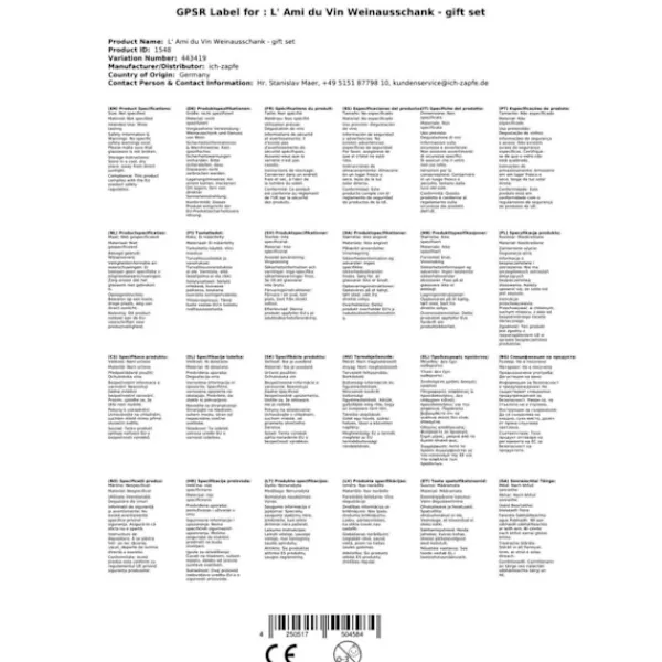 L'Ami du Vin vin bar - gave Sale