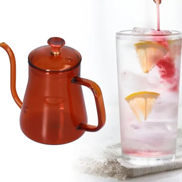 Kaffe- & Tekander>Lang tud Kedel Stor kapacitet Varmebestandig Nem at rengøre Kaffekande med lang mund