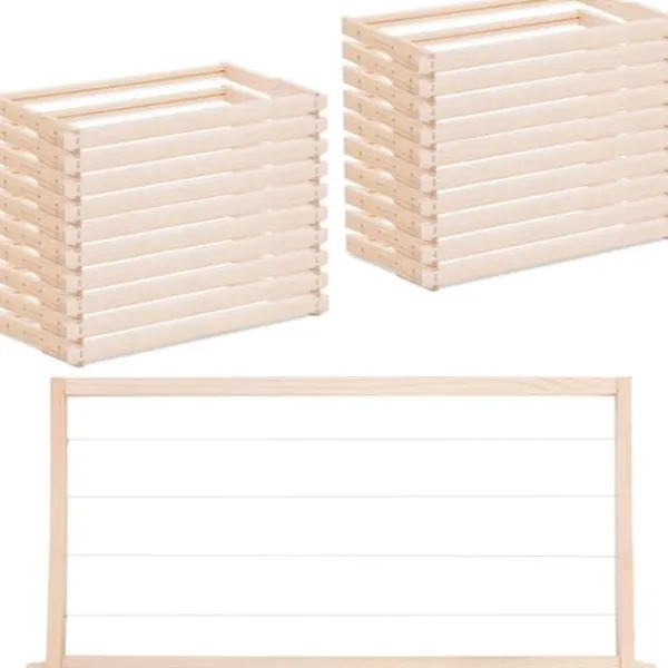 Langstroth bikubestel, trådtråd, 232 mm - 20 stk Best