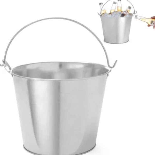 Isspande & Kølere>Øl-drik-isspand med flaskeåbner dia. 230 x 180 mm - Hendi 516751