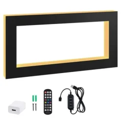 LED-lysende spiritusflaske displayhylde, barhylde, RF & app kontrol, 48 tommer, moderne design Hot