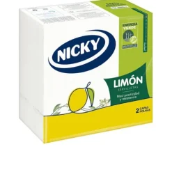 Papirservietter>LEMON napkins 33x33 2 layers 65 u