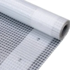 Leno presenning 2-pack 260 g/m² - Slitstark och UV-beständig skyddspresenning | Färg: Vit | Storlek: 2x3 m Outlet