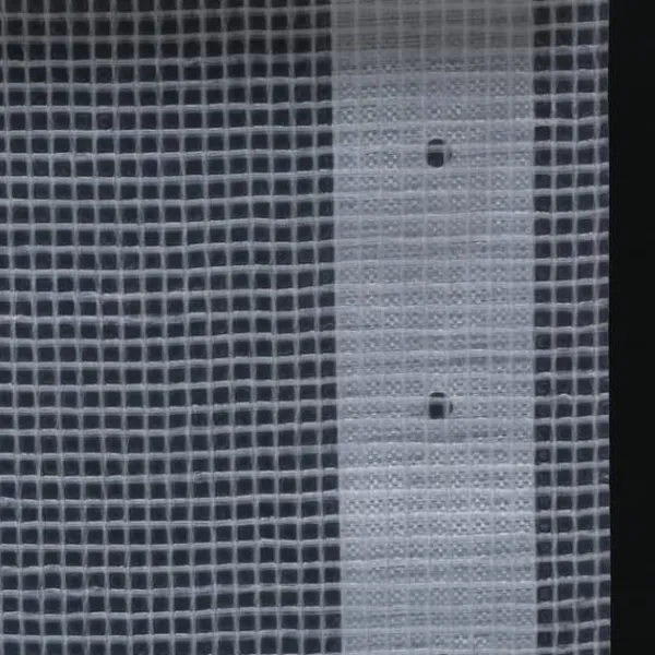 Madfolie>Leno-presenning 260 g/m² - Rivefast og vandtæt | Farve: Hvid | Størrelse: 2 x 5 m