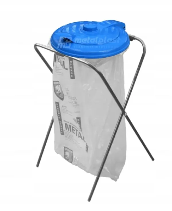 Låg til rammen af affaldssækstativet 120 l. Blå Sale