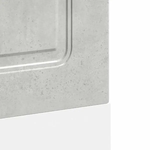 Opvaskemaskiner>Låge til opvaskemaskine - Betongrå frontpanel | Størrelse: 60x1,5x67 cm