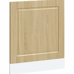 Opvaskemaskiner>Låge til opvaskemaskine - Tidløst frontpanel i sonoma-eg | Størrelse: 60x1,5x67 cm