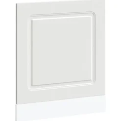 Låge til opvaskemaskine Kalmar i konstrueret træ | Farve: Hvid | Størrelse: 60x1,5x67 cm Clearance