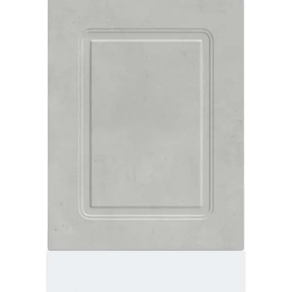 Opvaskemaskiner>Låge til opvaskemaskine Kalmar - Tidløst design | Størrelse: 45x1,5x67 cm | Farve: Betongrå