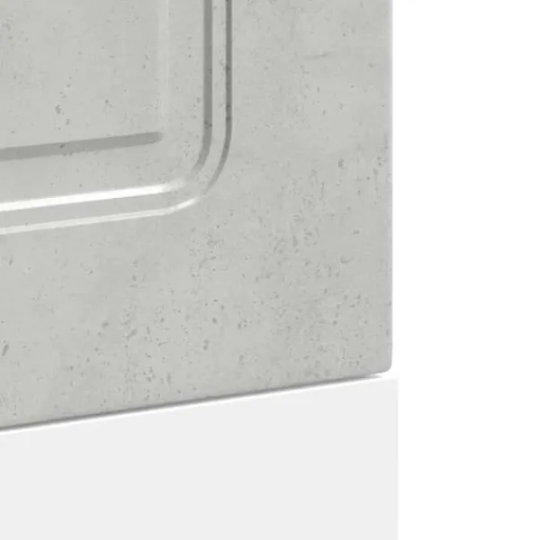 Opvaskemaskiner>Låge til opvaskemaskine Kalmar - Tidløst design | Størrelse: 45x1,5x67 cm | Farve: Betongrå