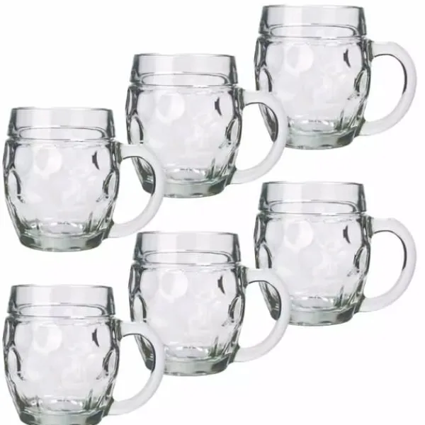 Glas>Ølglas, Ølkrus - sæt med 6 ølglas Tübinger 0,5 liter