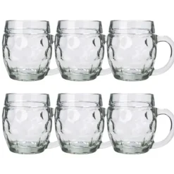 Glas>Ølglas, Ølkrus - sæt med 6 ølglas Tübinger 0,3 liter