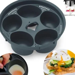 Madlavningsmaskiner>Lidlomix Monsieur Cuisine pocheret æggeindsats