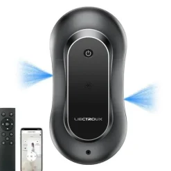 Rengøringsmiddel>LIECTROUX Fönsterputningsrobot YW810 - APP-kontroll - Dubbel sprutning - 10 Tvättlappar