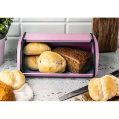 Brødkasser & Brødposer>Lille brødspand i stål 36cm KINGHOFF KH-1756 Pink