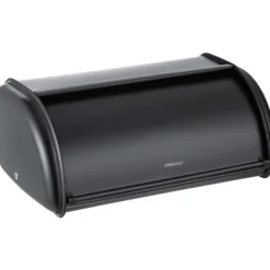 Brødkasser & Brødposer>Lille brødspand i stål 36cm KINGHOFF KH-1723 sort