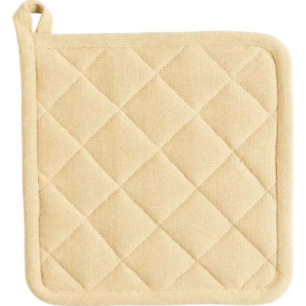 Linen&More Grydelap Indi Pampas 20x20 cm Gul Sale