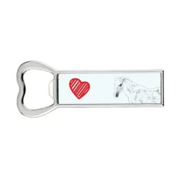 Cocktailshakers & Drinkudstyr>Lipizzaner - flaskeåbner med en hest, personlig køleskabsåbner, unik gave til en mand fra Art-Dog