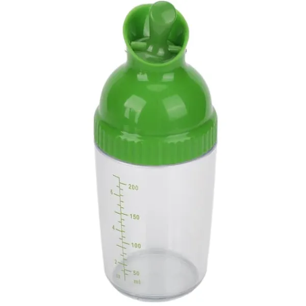 Lækagesikker 200 ml salatdressingshaker - BPA-fri og grøn Outlet