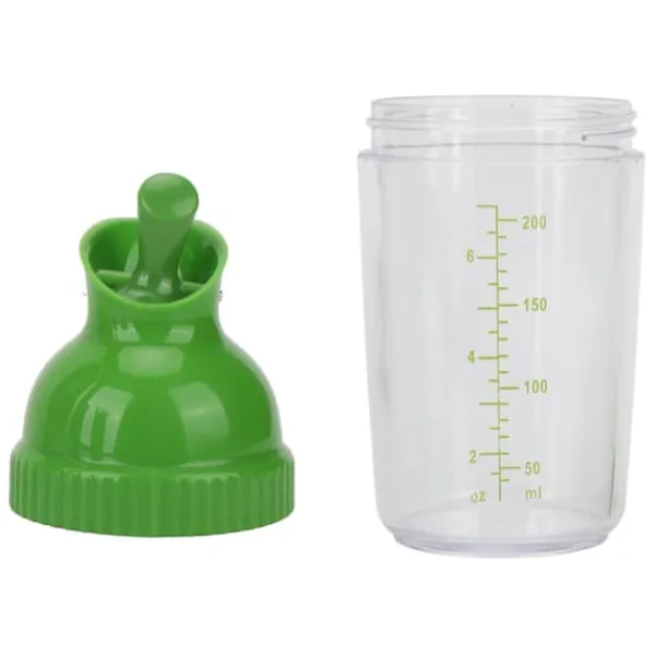 Lækagesikker 200 ml salatdressingshaker - BPA-fri og grøn Outlet