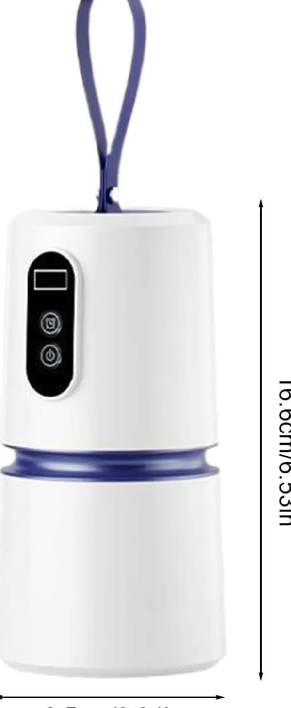 Lollanda Bærbar Tørretumbler med Timer, Mini Tørretumbler til Tøj, Kompakt, til Rejser, Camping, Kollegie & Bad Clearance