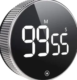 Lollanda Digital Timer med Magnet & LED Display - Køkken Timer Discount
