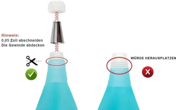 Udstyr Til Kagedekoration>Lollanda sprøjteposesæt med tyl i 40 dele – Med sprøjteposer og tyl til kager, kager og dekorationer