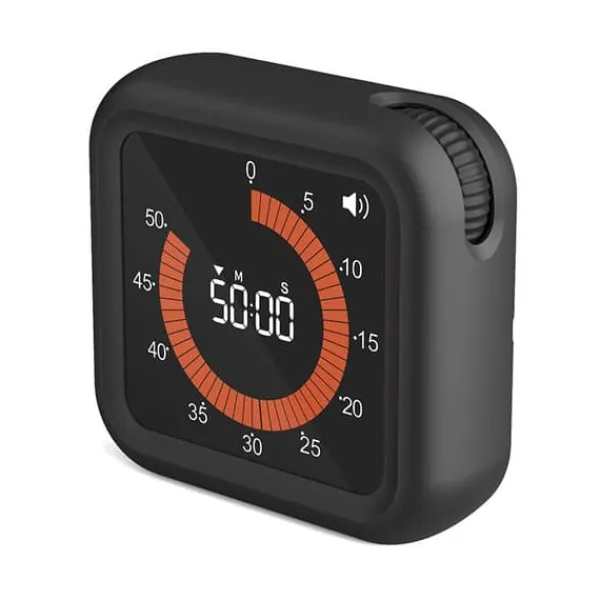 Lollanda Visual Timer 11 timer 59 minutter, Genopladelig Timer med Magnet & Stativ, Justerbar Lydstyrke Sale