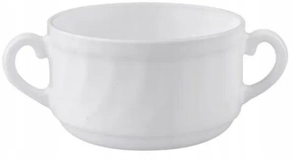 Tallerkener & Bordservicer>Luminarc Trianon BOUILLE 300 ml med håndtag SALATSKÅL LAVET I FRANKRIG