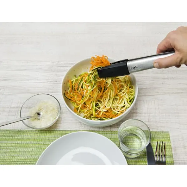 Køkkentænger>Lurch Tango non-stick stegepandetang, rustfrit stål/silikone, 24 cm