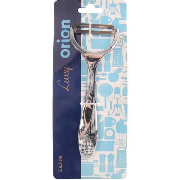 LUXY stål frugt- og grøntsagsskræller 17 cm New